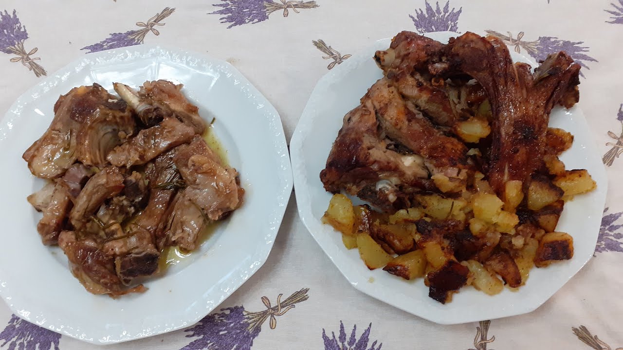 Abbacchio al Forno con Patate e alla Cacciatora -  Fatto a casa senza glutine da Claudia