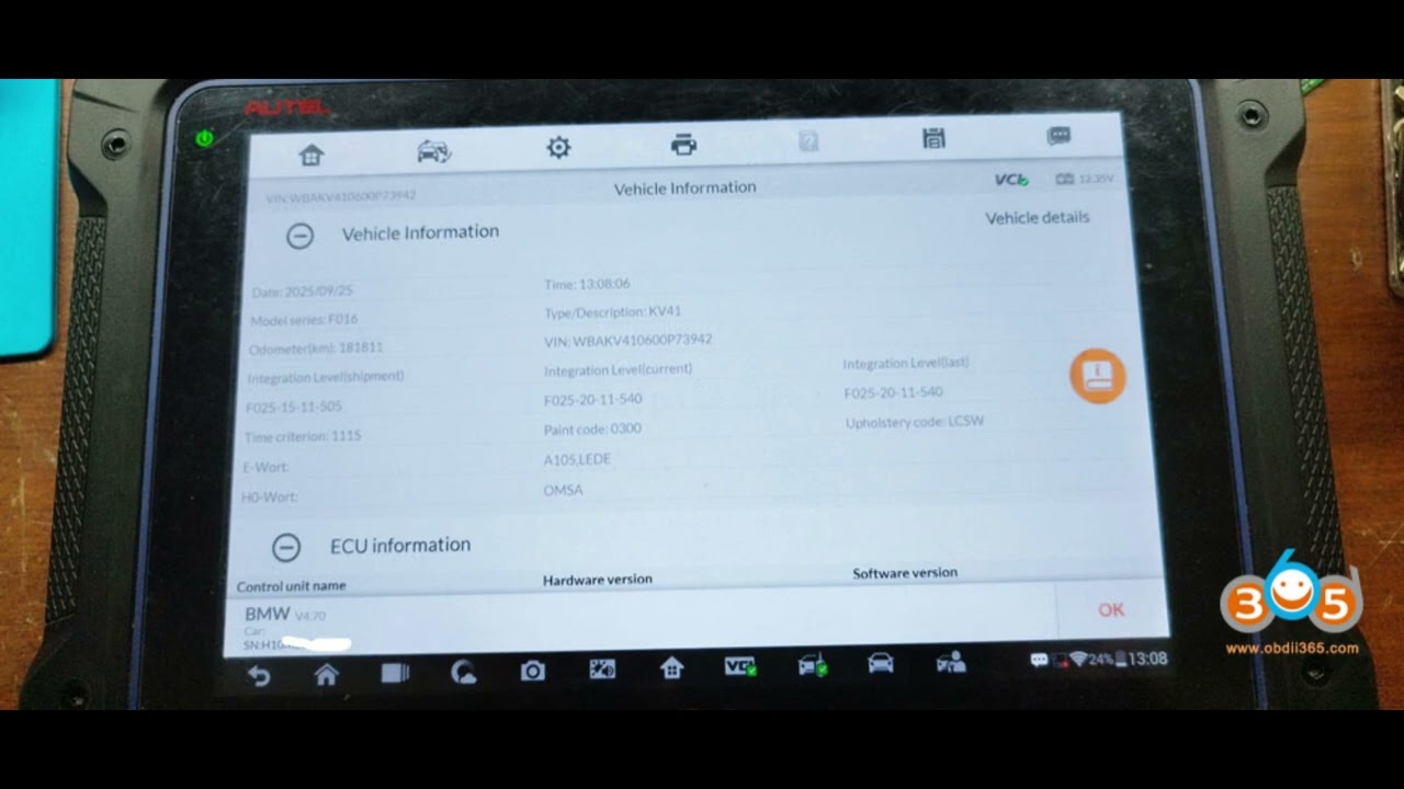 Ремонт поврежденного модуля BMW FEM/BDC Autel IM608 | Быстрое восстановление вашего модуля!