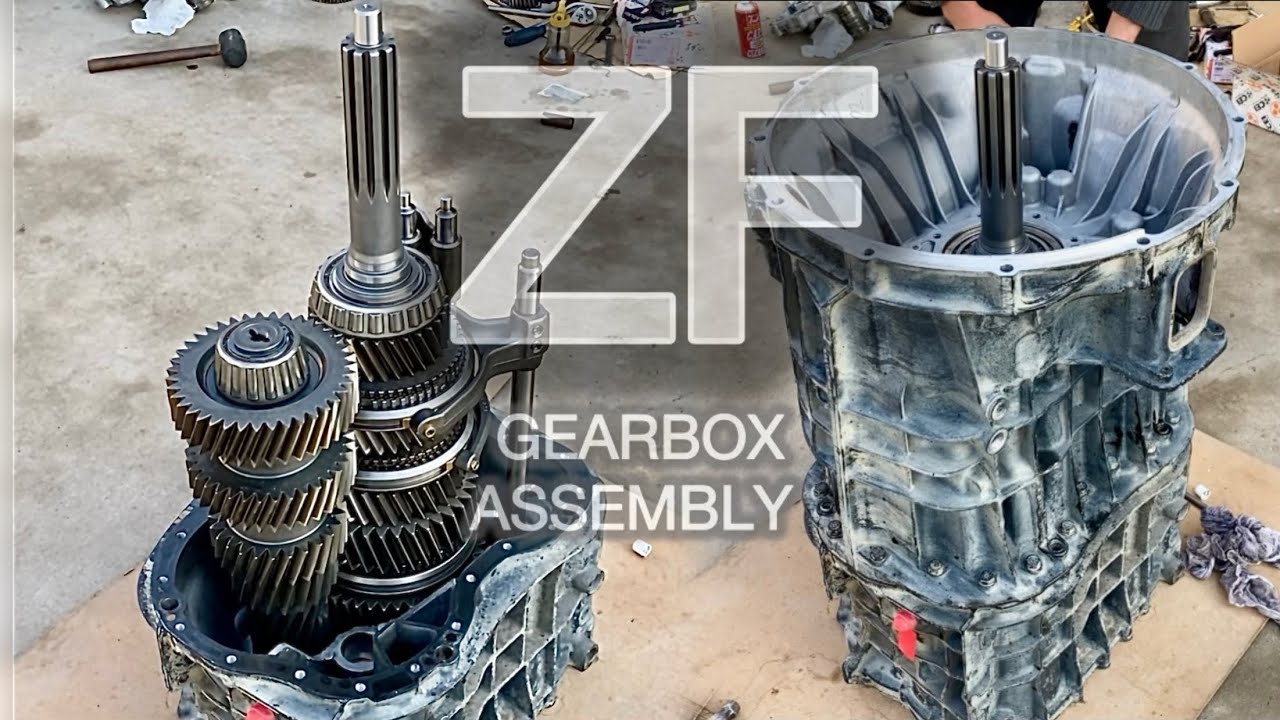 ZF 16S 2230 TD gearbox repair. Assembly. Ремонт КПП ZF 16S 2230 TD. Сборка.