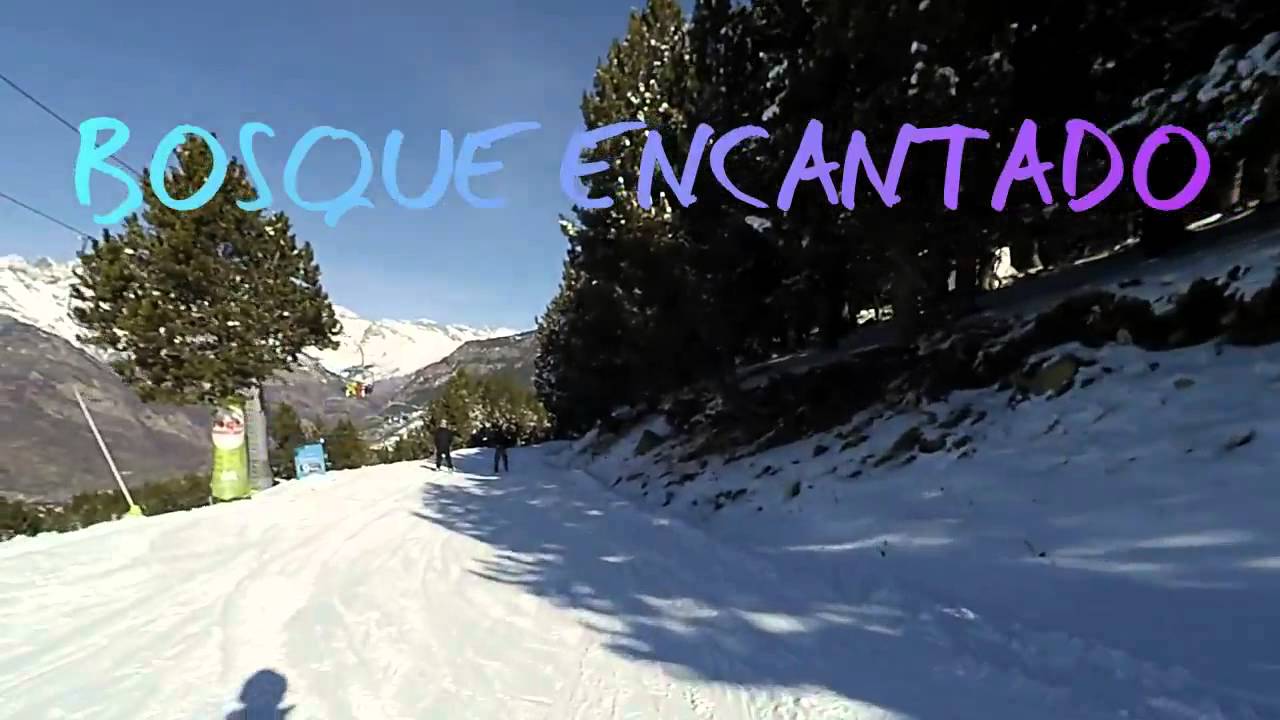 SKI CERLER BOSQUE ENCANTADO 2016 PISTA VERDE