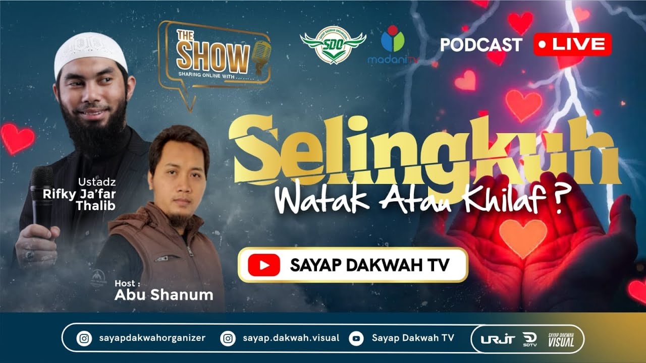 🔴LIVE | SELINGKUH ITU WATAK ATAU KHILAF ❗❓ - Ust Rifky Ja'far Thalib