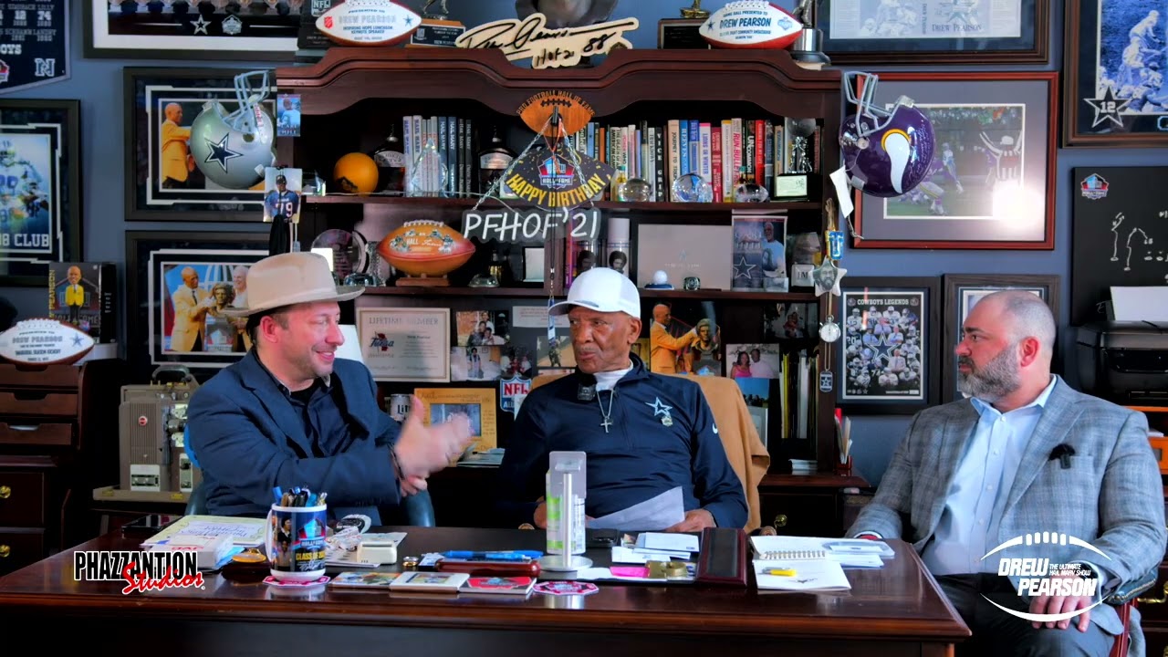 Drew Pearson features Jhubin's Visionaries of the Year Fundraiser, On The Ultimate Hail Mary Show