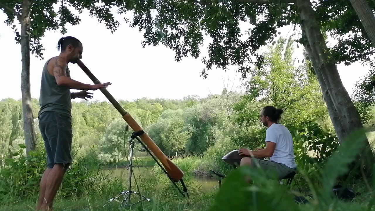 DREAMÔ _ INFLORESCENCE live  (handpan didgeridoo live nature)