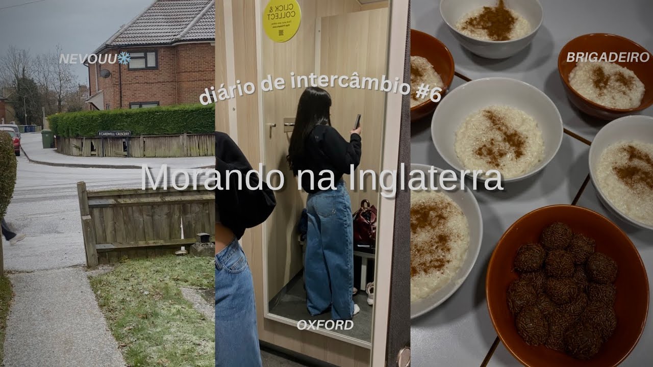 Diário de Intercâmbio na Inglaterra #6 (doente, neve, receitinhas típicas, amigos)