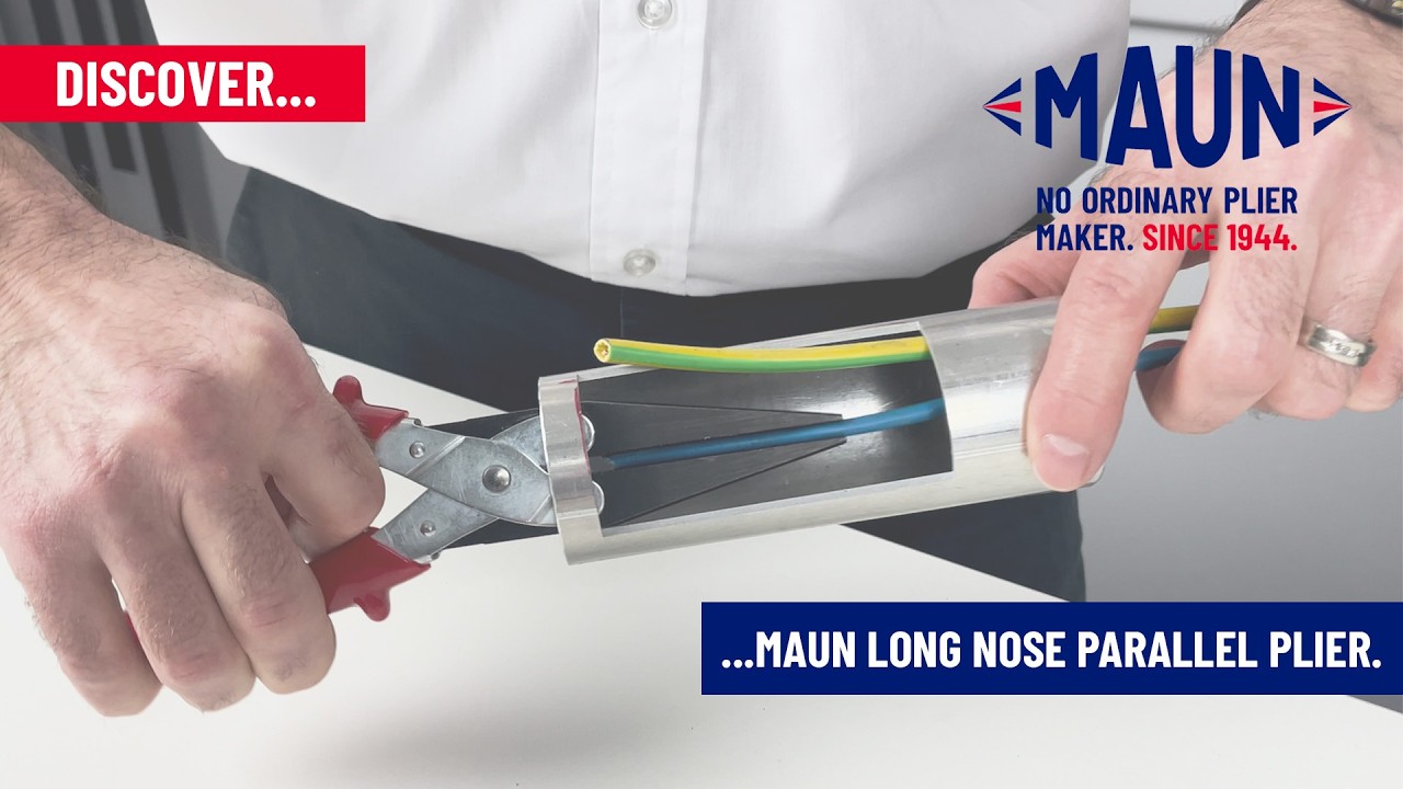 Maun Long Nose Parallel Plier Demo