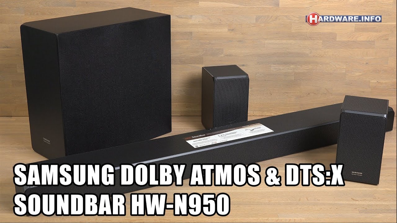 Samsung HW-N950 Dolby Atmos & DTS:X soundbar review - Hardware.Info TV (4K UHD)