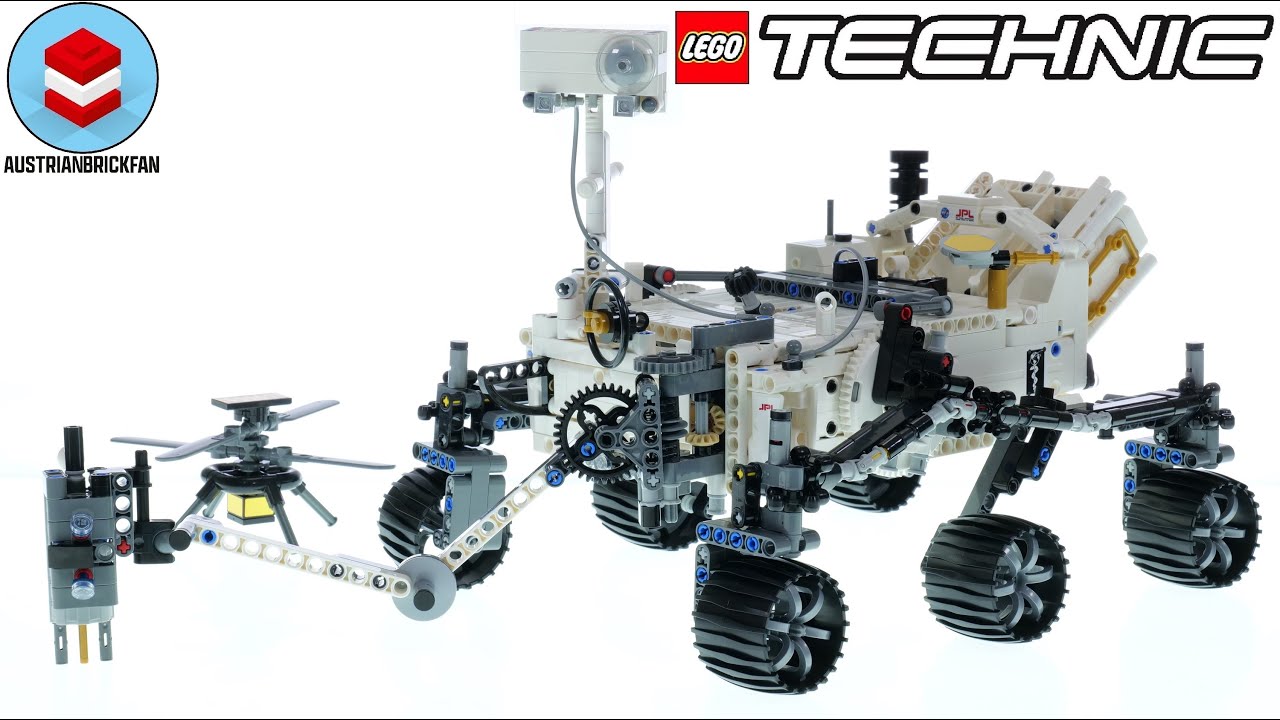 LEGO Technic 42158 Марсоход NASA Perseverance — обзор LEGO Speed ​​Build