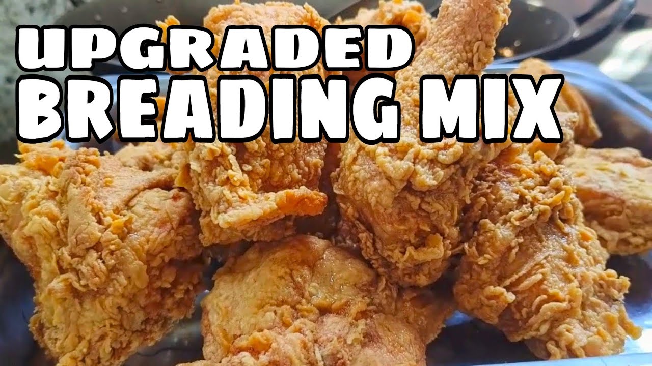 paano magluto ng masarap na fried chicken / upgraded breading mix😋