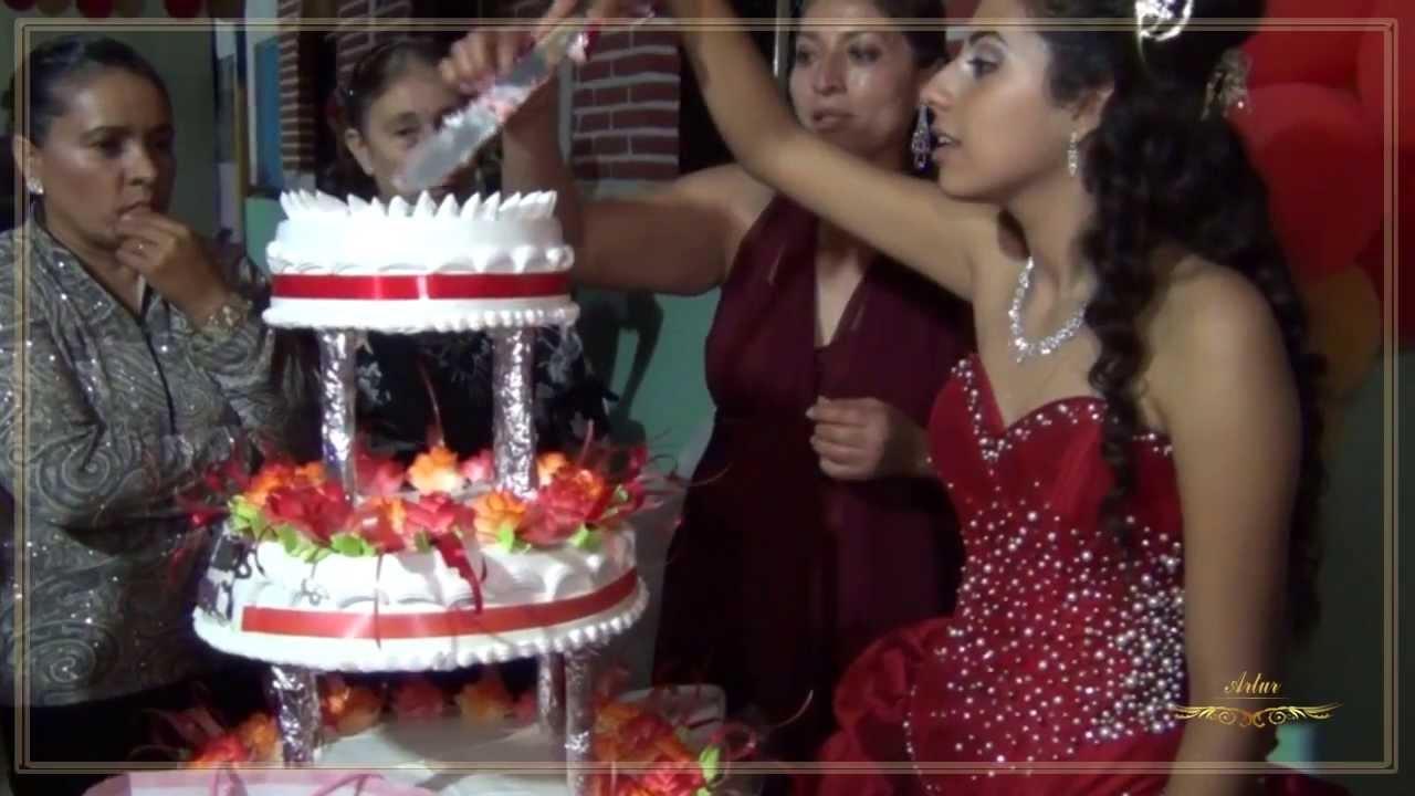 Mordida de Pastel XV Años Natali