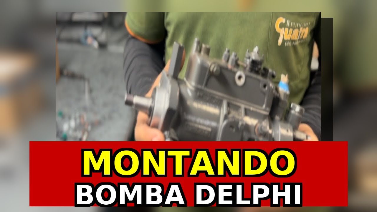 MONTANDO BOMBA DELPHI (Antiga CAV) – Passo a Passo Completo #bombainjetora #mecânicadiesel