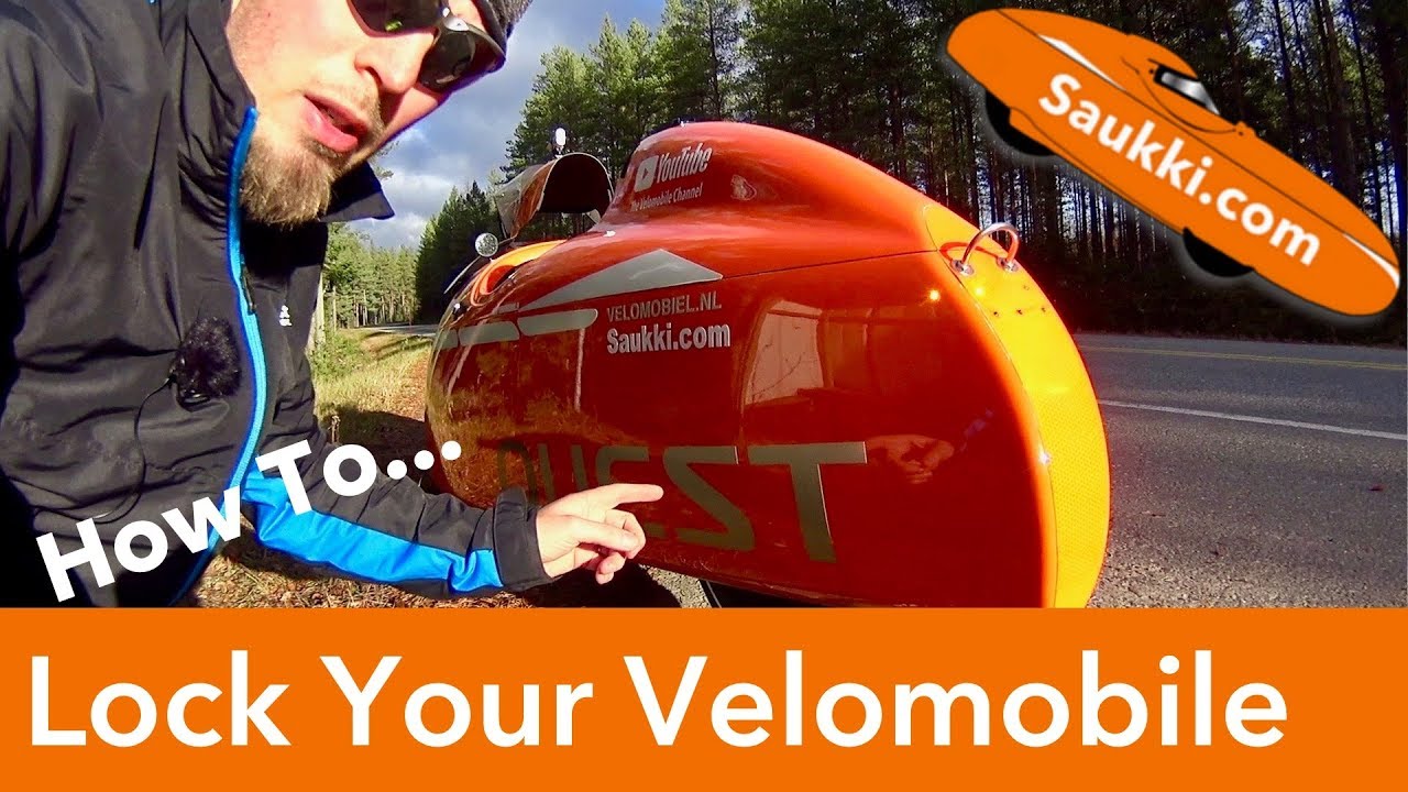 How to Lock Your Velomobile