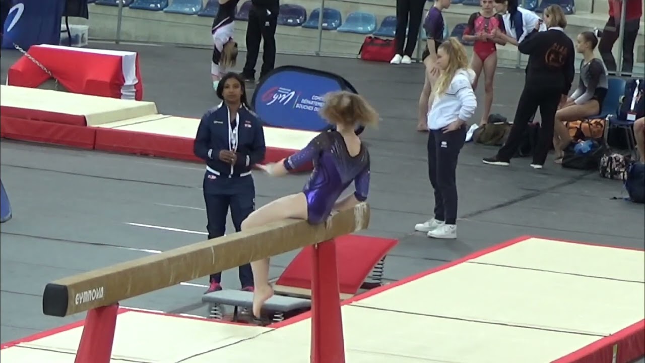 Camille Morel ( Meaux Gymnastique ) Championnat de France individuel de Gymnastique 2023 : 6e