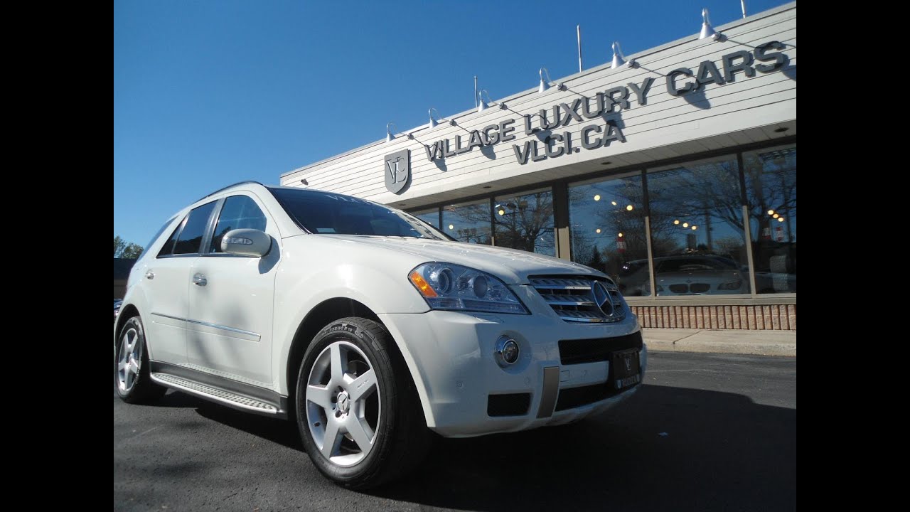 2008 Mercedes Benz ML550 [4Matic] in review - Village Luxury Cars Toronto