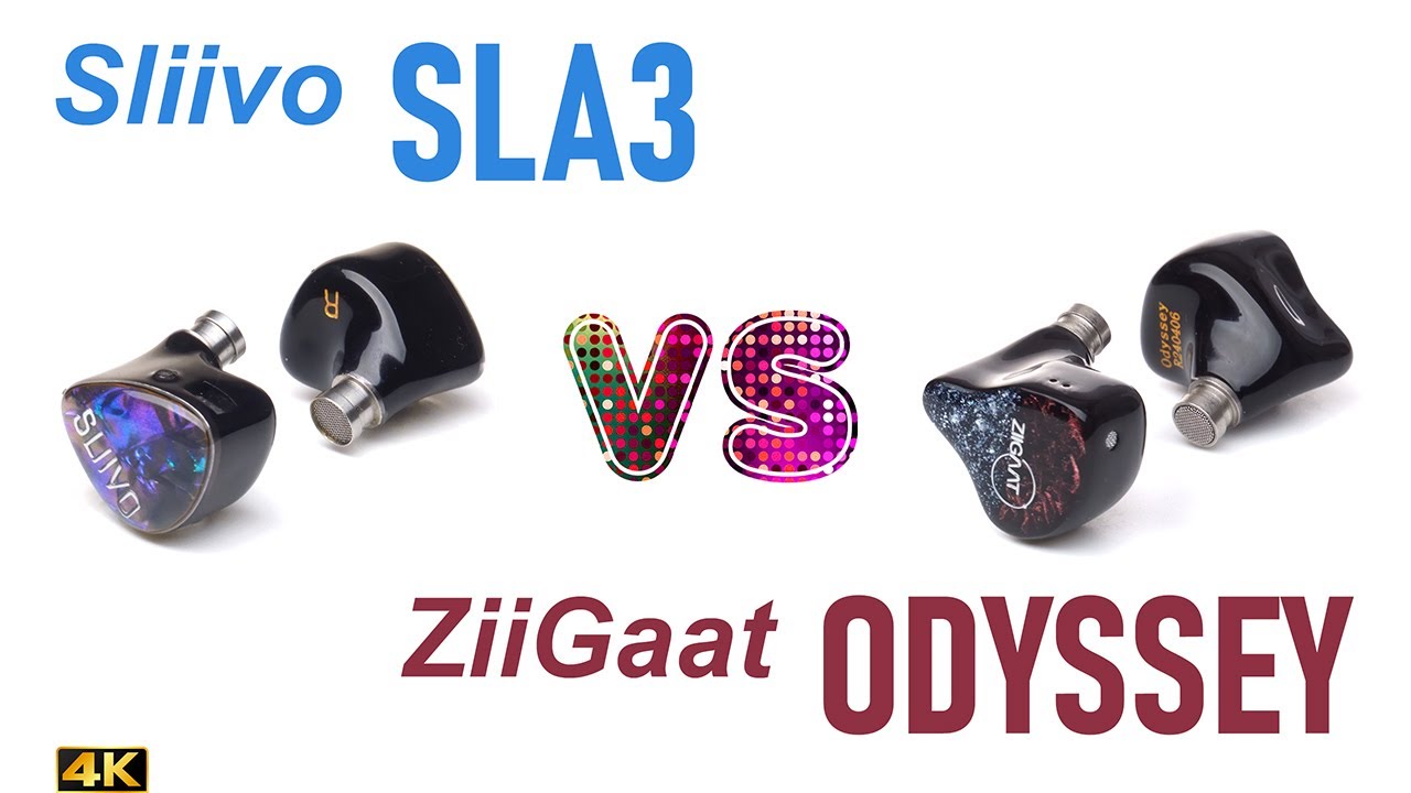 Sliivo SLA3 vs ZiiGaat Odyssey - - IEM sound comparison