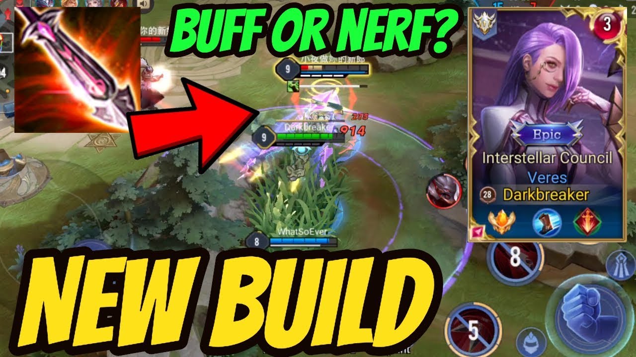 VERES NEW PATCH BUILD - PRO GAMEPLAY | AoV | 傳說對決 | RoV | Li&ecirc;n Qu&acirc;n Mobile