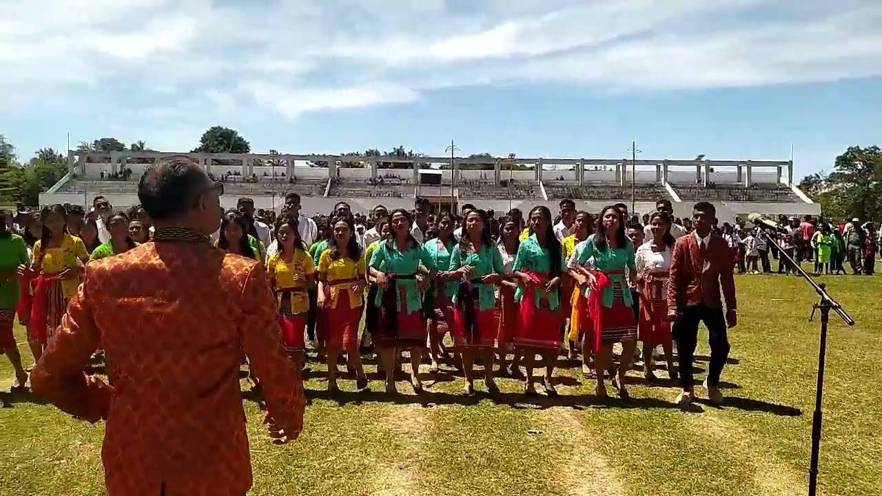 Jamila - Paduan Suara Siswa SMKN Kobalima dalam Rangka Merayakan HUT RI Ke 78 - Kecamatan Kobalima