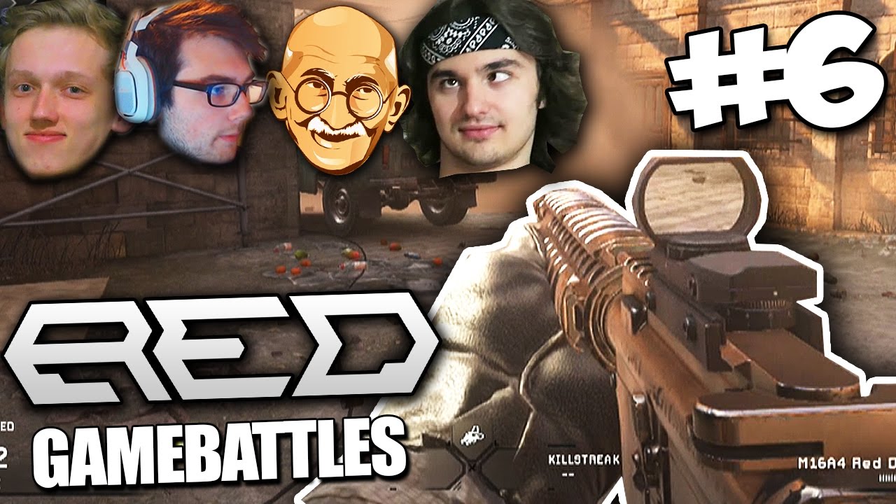 Red House Gamebattles #6 - THE WHOLE SQUAD IS HERE! (MWR w/ Kiwiz, Gandhi, Formula, Nicks!)