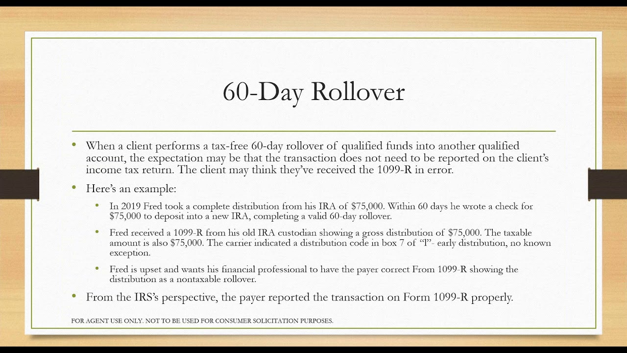 Timely Tax Reminders for our Clients: Form 1099-R