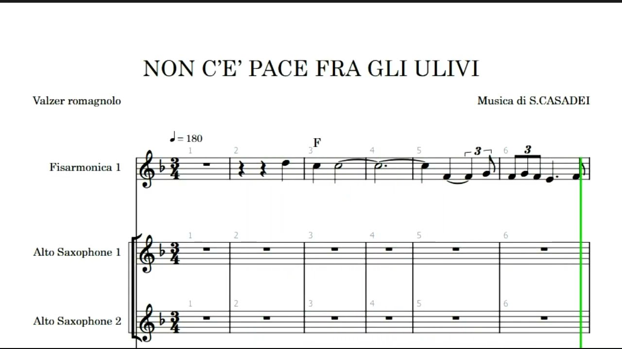 Non c'è pace fra gli ulivi (Valzer romagnolo)