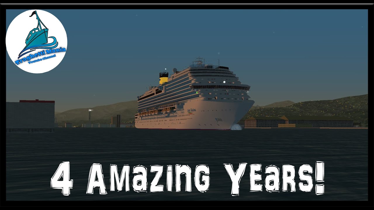 [Vehicle Simulator] TRAGHETTI MANIA TURNS 4 YEARS! - TRAGHETTI MANIA COMPIE 4 ANNI!