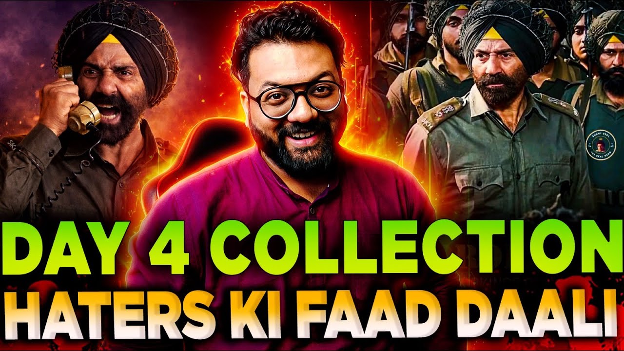 Border 2 Box Office COLLECTION Day 4: Republic Day Tsunami, Sunny Deol Creates History