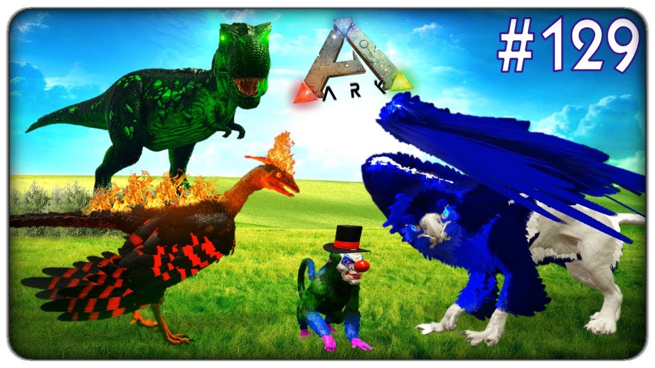 SCONTRI FRA DINOSAURI ELEMENTALI DI FUOCO, GHIACCIO, VELENO... | Ark Survival Evolved - ep. 129