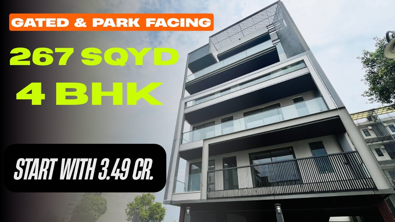 Adani Samsara sector 65 A block | luxury builder floors | park facing | 2 car parking @Asestate54 