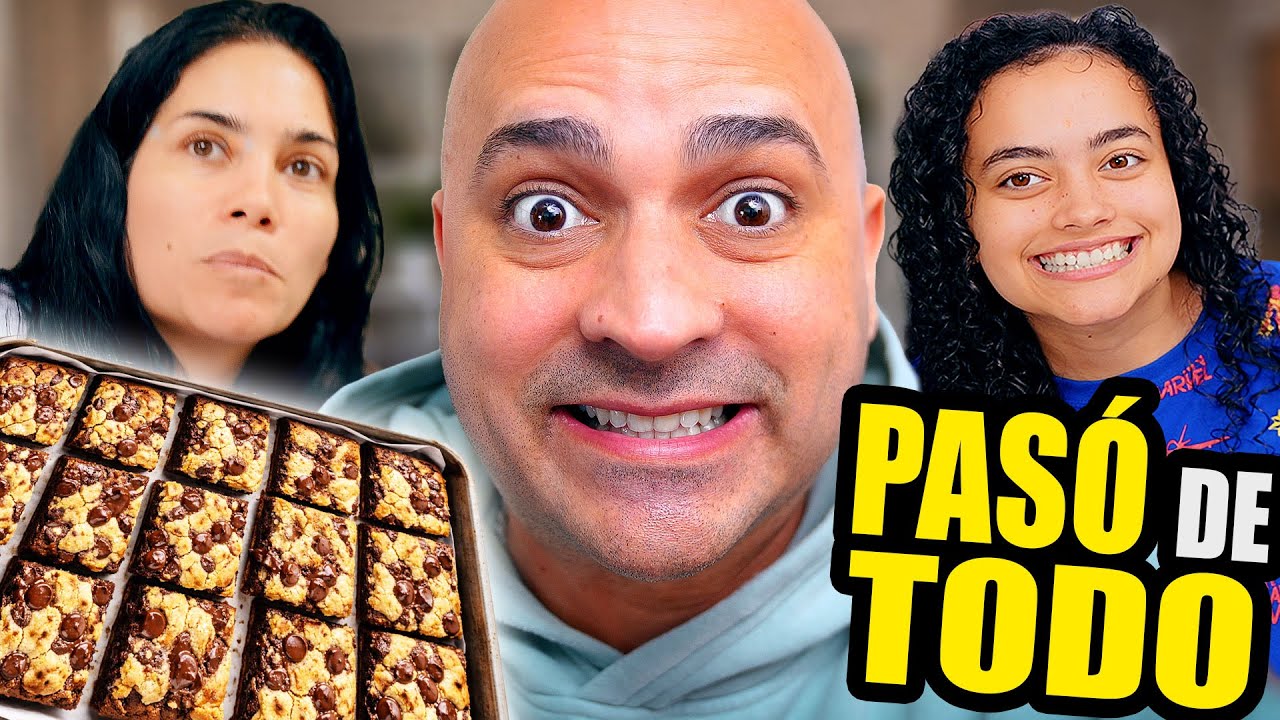 Intentamos hacer Brookies y pasó de todo 😂🍪