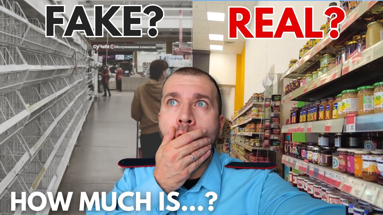Типичный российский продуктовый магазин (санкции и цены!)