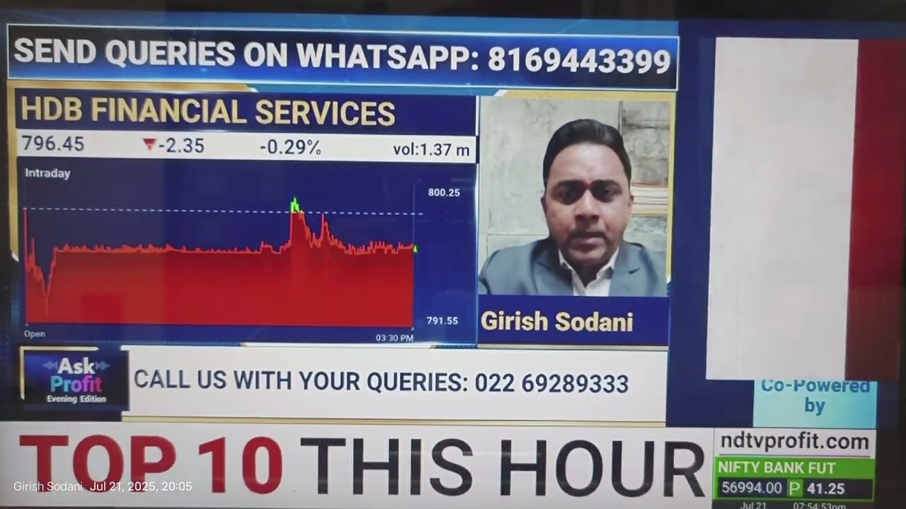 HDB stocks mein kya kare . sell kare ya average, ??