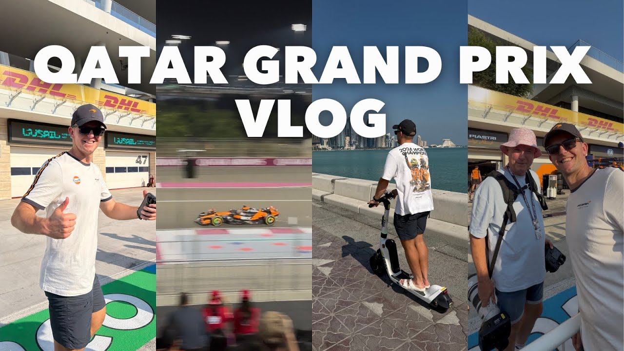 Qatar Grand Prix Vlog | McLaren nightmare, Pit Walk, Grandstand views
