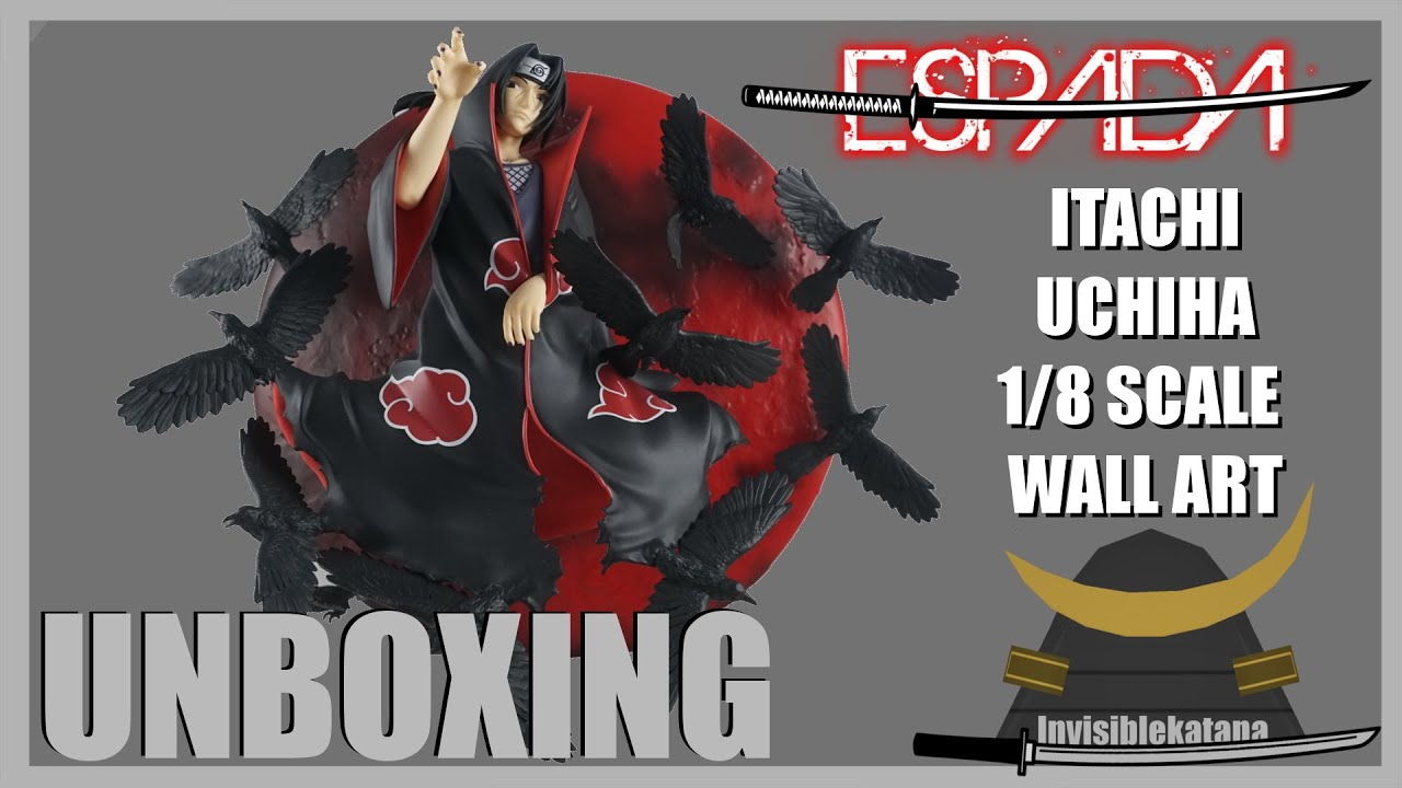 Espada Art Itachi Uchiha Limited Edition Wall Art Unboxing
