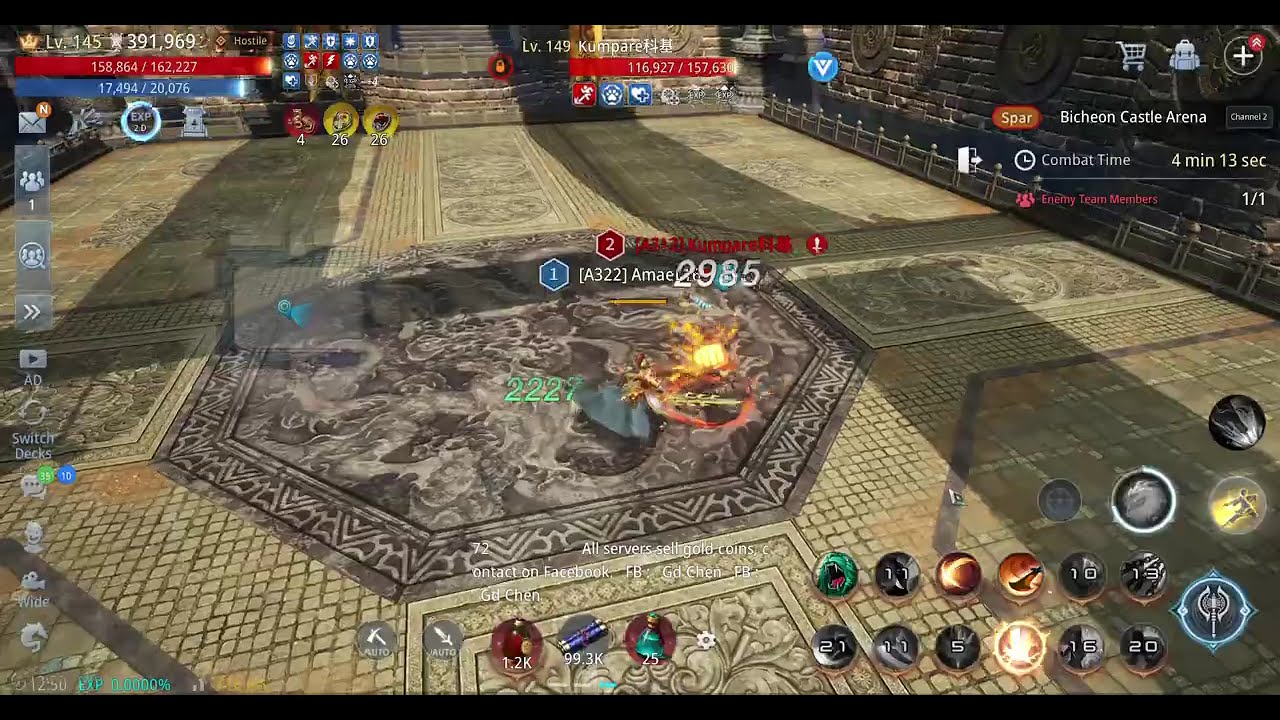 AmaeL16 vs Kumpare 1v1 Arena Kinaltukan lang si kumpare?