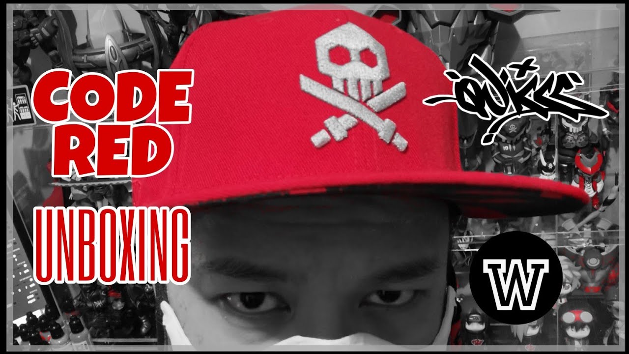 [UNBOXING] Code Red cap by Quiccs &times; WIP CAPS