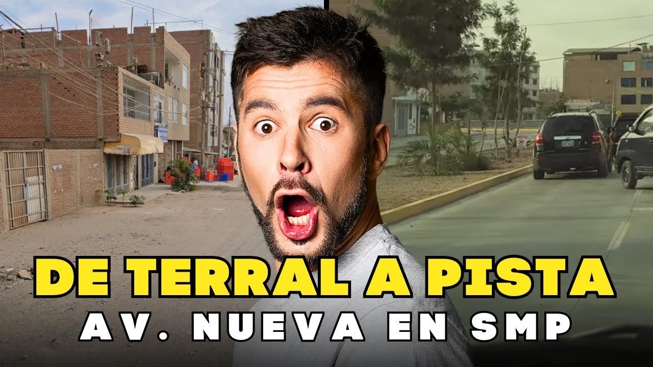 Así quedaron la Av. Central y la Av. Pacasmayo en San Martín de Porres 🚧➡️🛣️ 