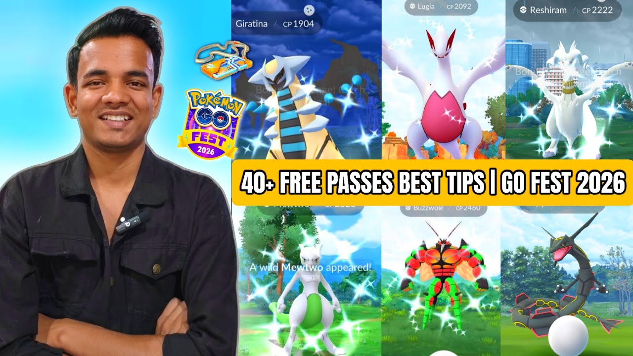 40 FREE PASSES LAST TIME BEST TIPS AND TRICKS FOR GO FEST 2026 GLOBAL IN HINDI VIDEO BY OG SHENTOGO.