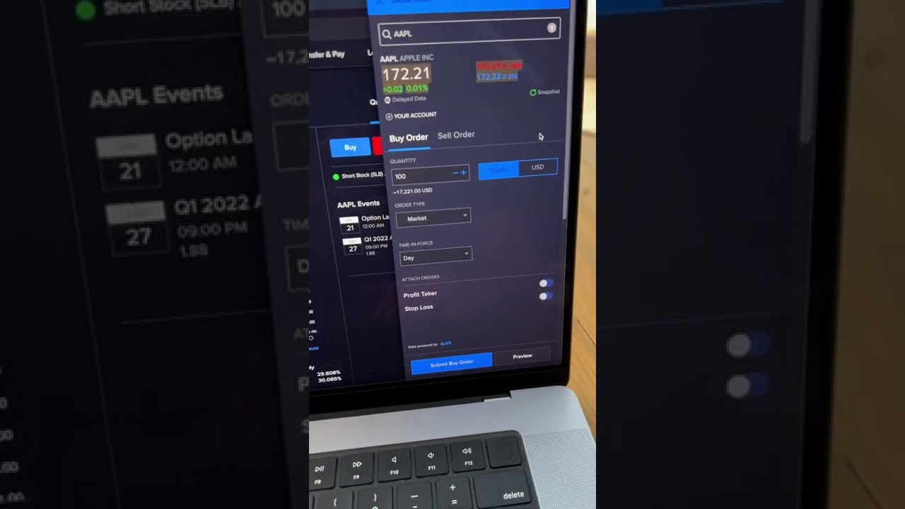 Buying Stocks on Interactive Brokers | Fast & Easy