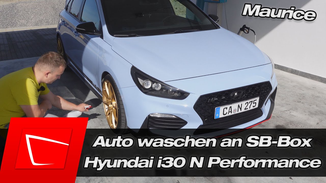 Auto waschen mit der Community #1 - Maurice hat seinen Hyundai i30 N Performance mitgebracht! Teil 1
