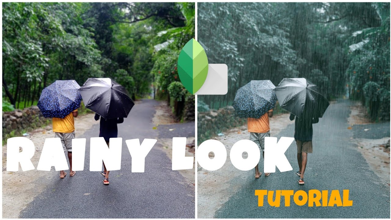 Snapseed Rain Effect Photo Editing Tutorial|Snapeed Photo Editing| ld| Snapseed
