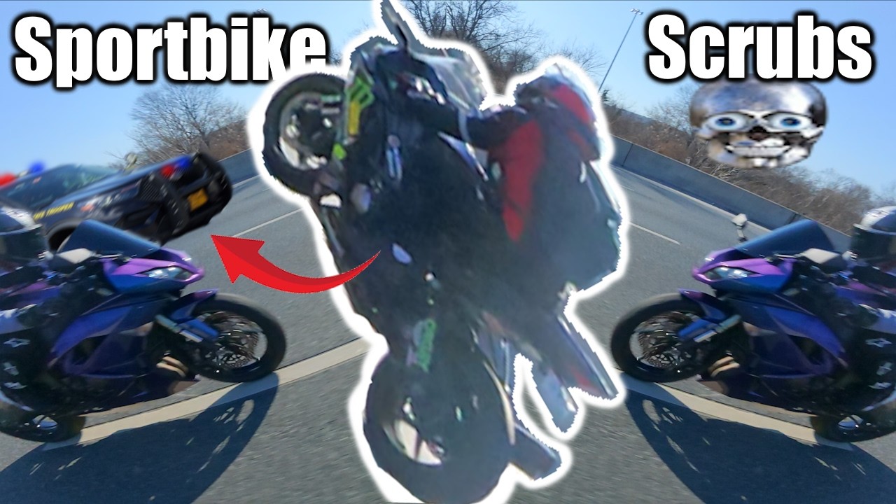 Scrubs on Super Sports Take to The Streets | ZX6R