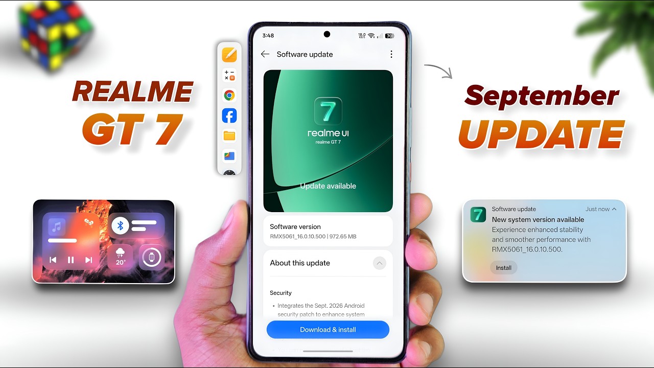 Realme GT 7 September Update - Color OS or Realme UI !? 😏