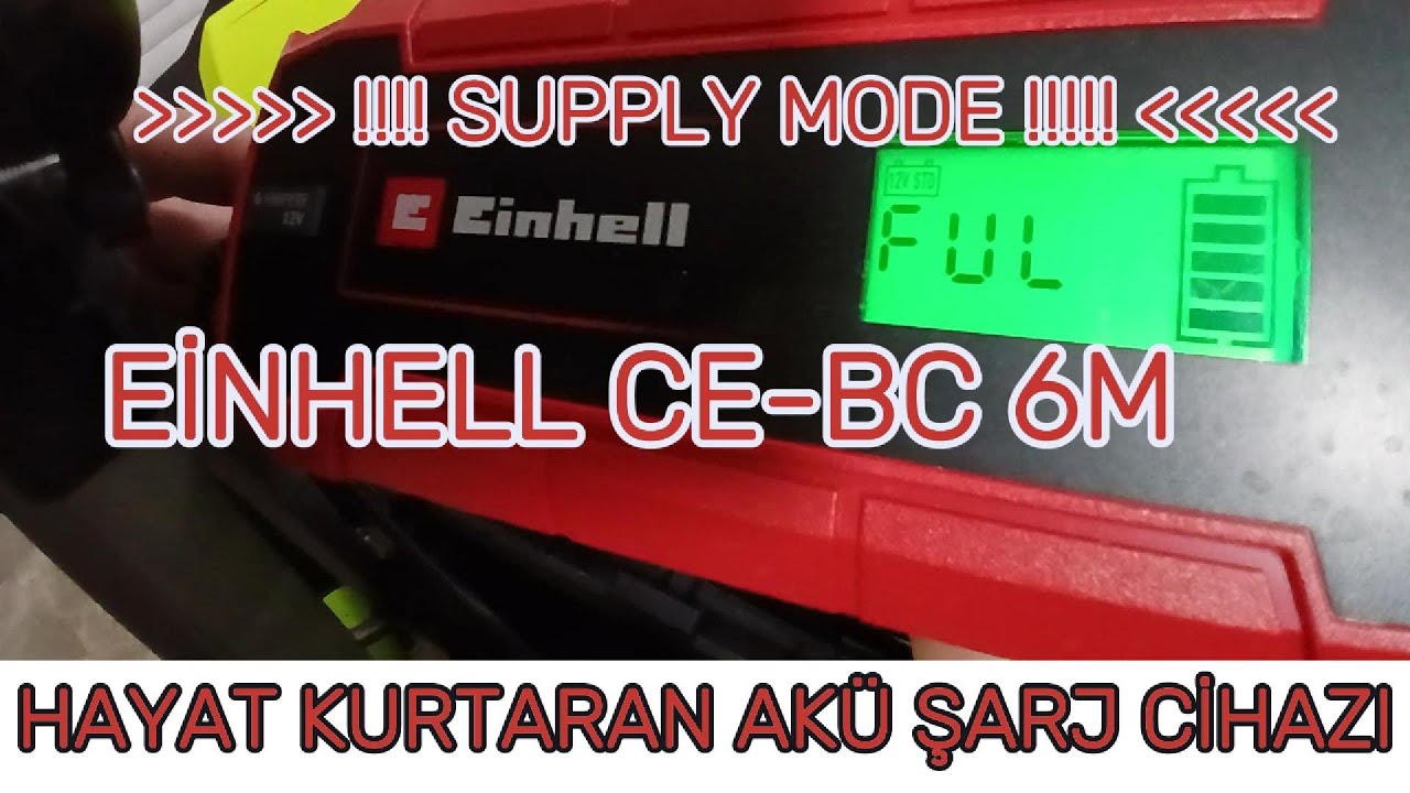AKÜ ŞARJ CİHAZI/ HER ARAÇ İÇİN OLMAZSA OLMAZ /SUPPLY MODLU /
