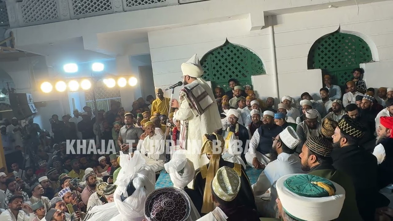 Mufti Salman Azhat Taareer at Hazrath syed afzal shah biyabani dargah kazipet shareef Warangal 2026