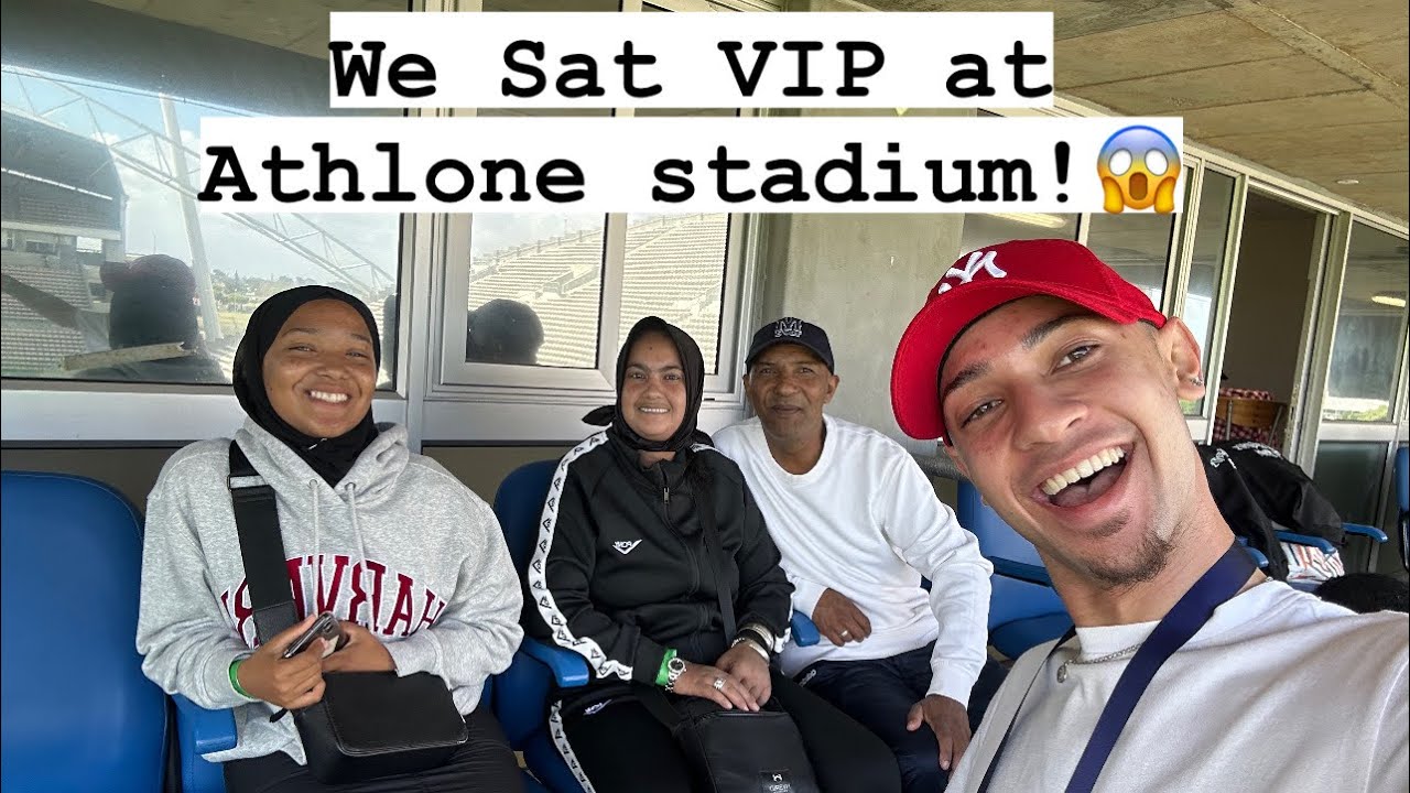 Come with me and my family to the Bayhill Premium Cup finals at Athlone Stadium!🙈