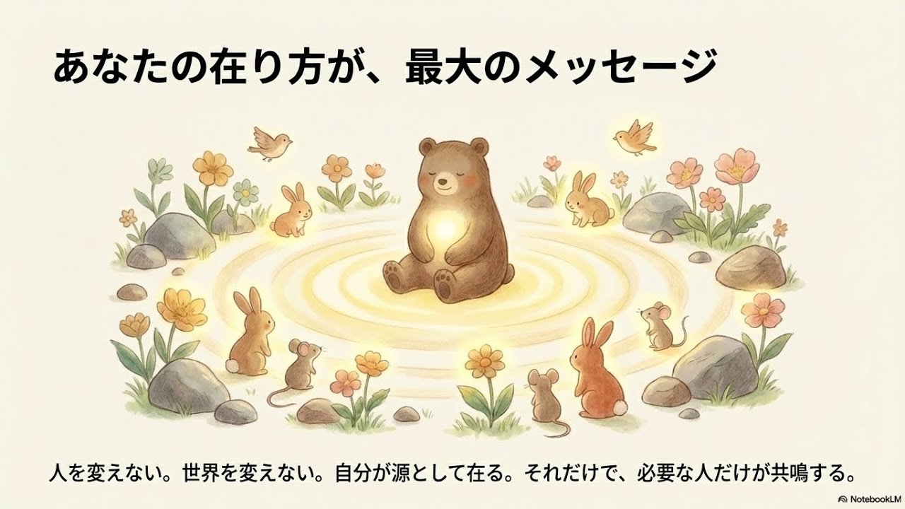ただ在ることって