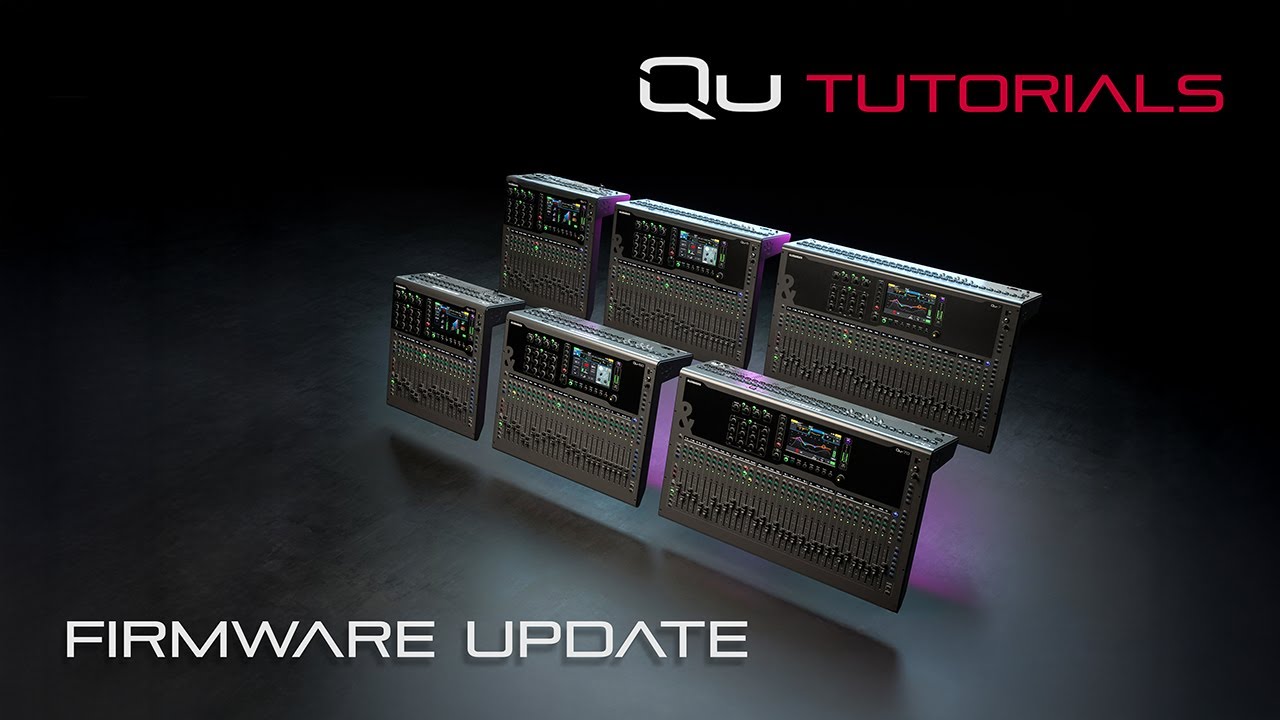 Учебные пособия Qu — Обновление прошивки