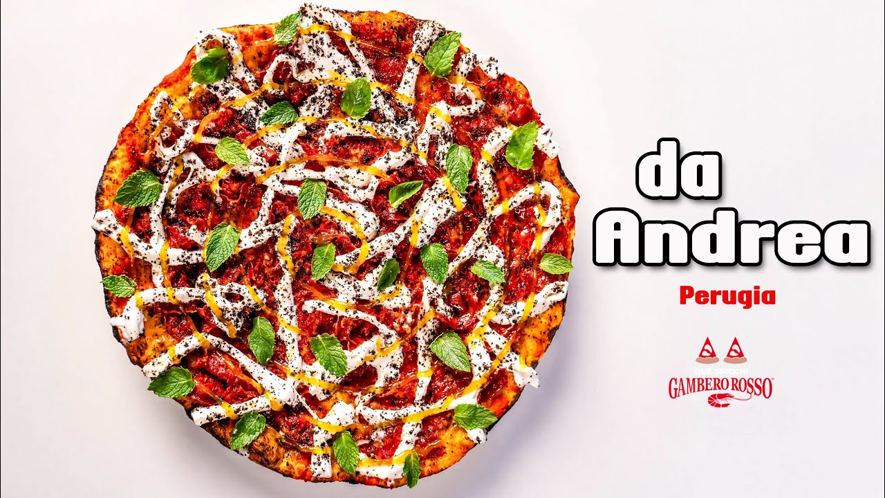 La MIGLIORE PIZZA dell' Umbria - Da Andrea Pizza Contemporanea 