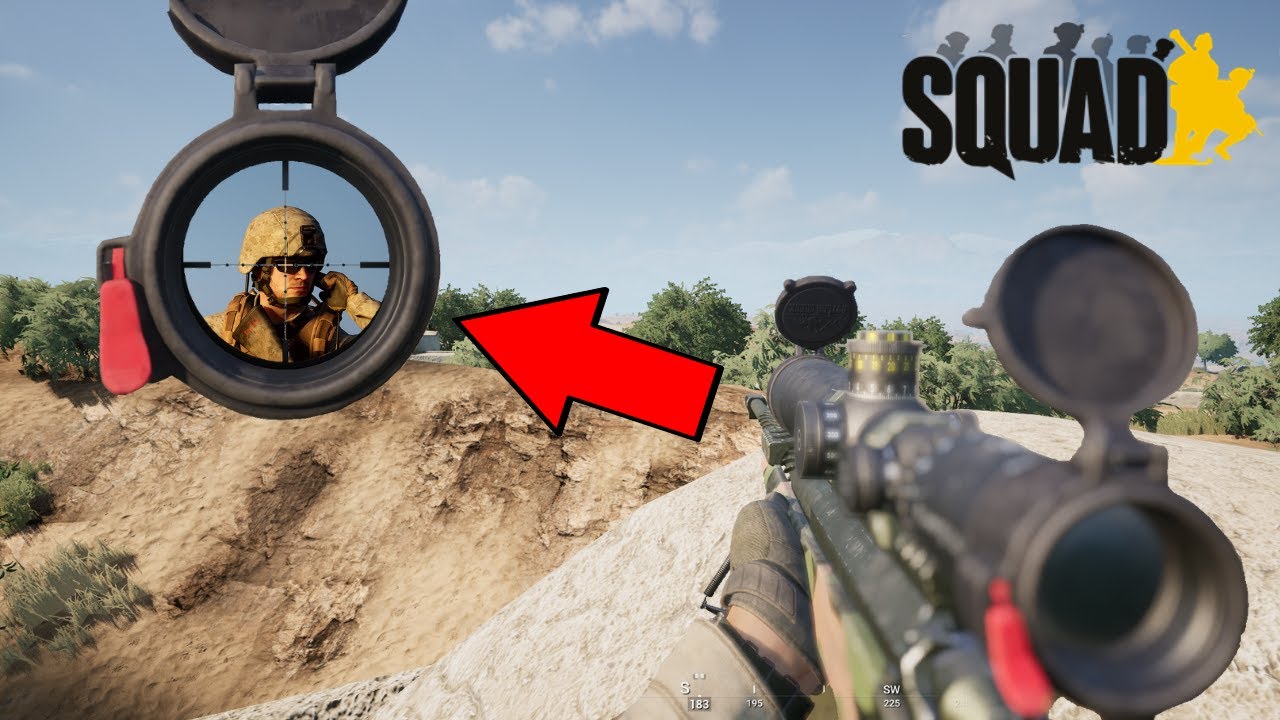 Sniper Compilation | Squad Epic Moments