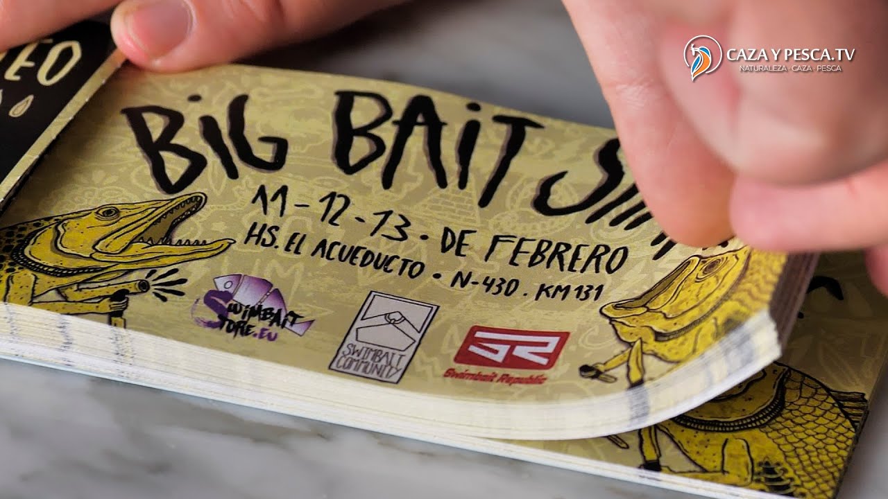 【 𝐁𝐢𝐠 𝐁𝐚𝐢𝐭 𝐒𝐡𝐚𝐤𝐞 𝐑𝐄𝐒𝐔𝐌𝐄𝐍】Feria dedicada al Swimbait