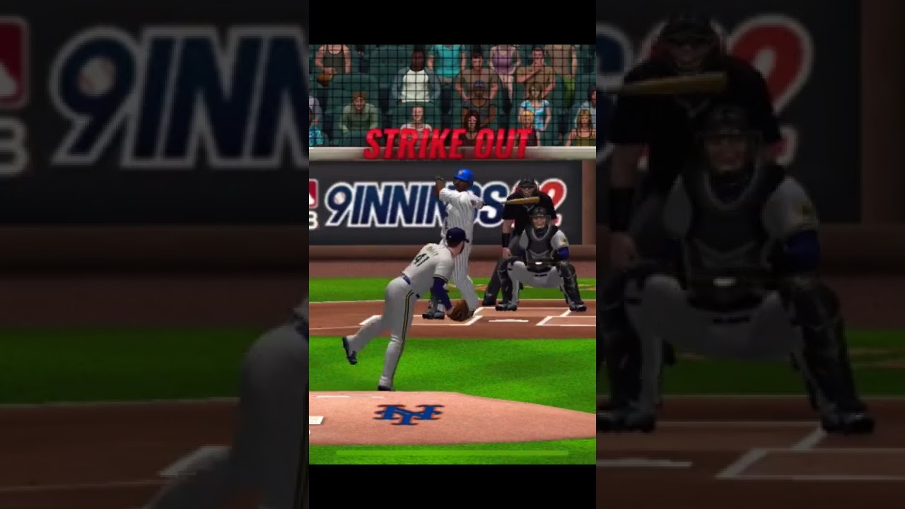 MLB 9 Innings STRIKEOUT! #mlb #mlb9innings22